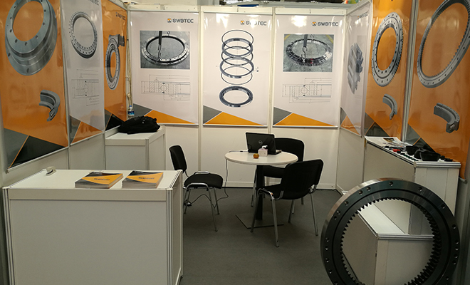 Swtec Slewing Bearing Attend Hannover Messe Exhibition